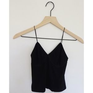 Brandy Melville Black Corset Cami